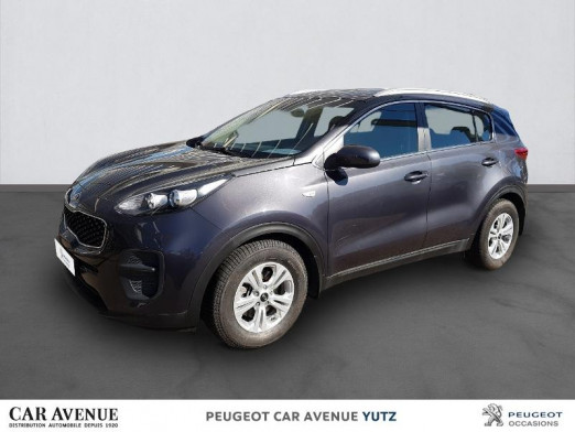 Occasion KIA Sportage 1.7 CRDi 115ch ISG Active 4x2 2018 noir 17 990 € à Yutz
