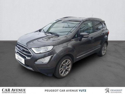 Occasion FORD EcoSport 1.0 EcoBoost 125ch Titanium BVA6 2018 Gris Magnetic 14 990 € à Yutz
