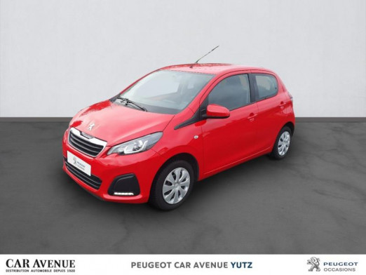 Occasion PEUGEOT 108 VTi 72 Active 5p 2018 Rouge Scarlet 9 490 € à Yutz