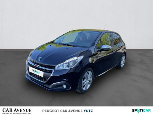Used PEUGEOT 208 1.5 BlueHDi 100ch E6.c Signature BVM5 86g 5p 2019 Dark Blue € 13,990 in Yutz