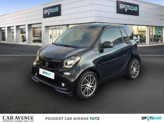 Used SMART Fortwo Coupe 109ch Brabus twinamic 2017 tridion silver/noir black € 14,490 in Yutz