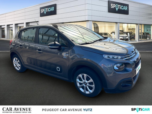 Used CITROEN C3 PureTech 82ch Graphic S&S E6.d 2020 Gris Platinium - Noir Onyx € 10,990 in Yutz