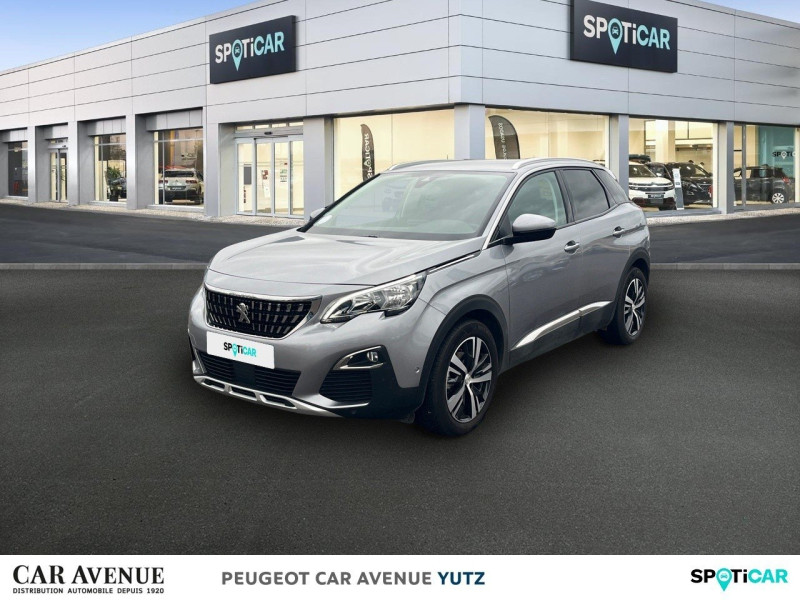 Occasion PEUGEOT 3008 1.2 PureTech 130ch S&S Allure 2019 Gris Artense (M) 18990 € à Yutz