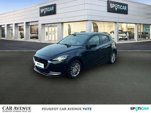 Occasion MAZDA Mazda 2 1.5 e-SKYACTIV G M Hybrid 115ch Exclusive Edition 2022 2022 Deep Crystal blue Mica 17 990 € à Yutz