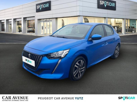 Occasion PEUGEOT 208 1.2 PureTech 100ch S&S Allure Business EAT8 2020 Bleu Vertigo 15 490 € à Yutz