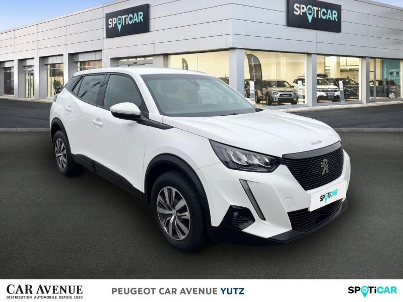 Occasion PEUGEOT 2008 1.2 PureTech 100ch S&S Active Business 2020 Blanc banquise (O) 12290 € à Yutz