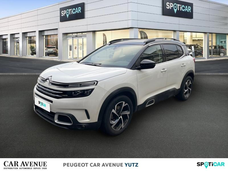 Occasion CITROEN C5 Aircross PureTech 130ch S&S Shine 2019 Blanc Nacré - Toit Noir Perla Nera 16990 € à Yutz
