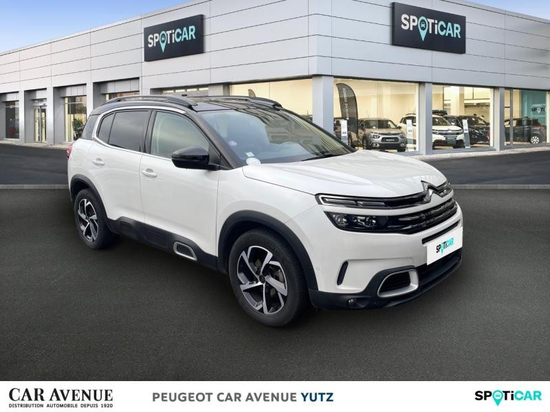Occasion CITROEN C5 Aircross PureTech 130ch S&S Shine 2019 Blanc Nacré - Toit Noir Perla Nera 16990 € à Yutz
