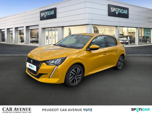 Occasion PEUGEOT 208 1.2 PureTech 100ch S&S Allure Business 118g 2021 Jaune 13 489 € à Yutz