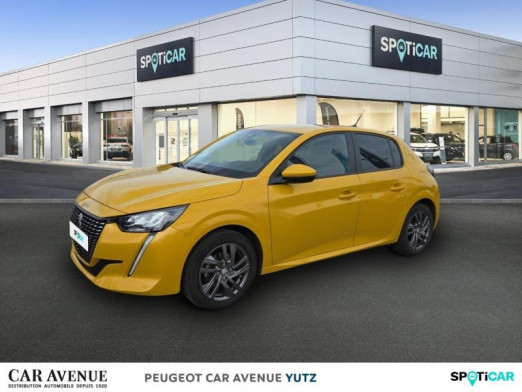 Occasion PEUGEOT 208 1.2 PureTech 75ch S&S Active Pack 2021 Jaune 12 190 € à Yutz