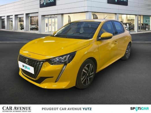 Occasion PEUGEOT 208 1.2 PureTech 100ch S&S Allure 2020 Jaune Faro 12 489 € à Yutz
