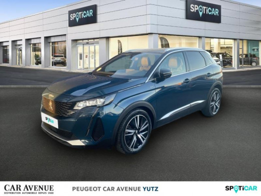 Occasion PEUGEOT 3008 1.2 PureTech 130ch S&S GT Pack EAT8 2021 Bleu Célèbes (M) 19 989 € à Yutz