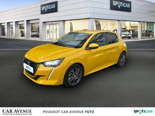 Occasion PEUGEOT 208 1.2 PureTech 75ch S&S Style 2021 Jaune 11 289 € à Yutz