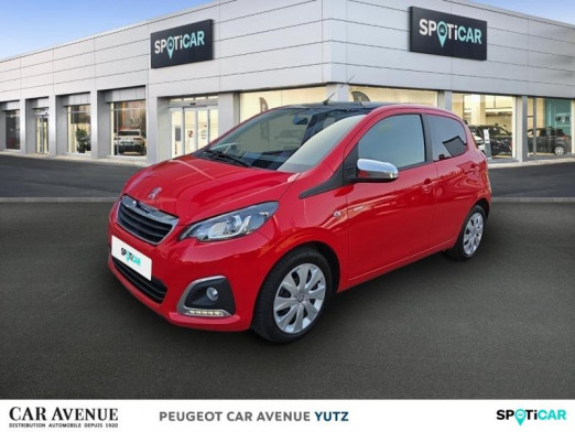 Occasion PEUGEOT 108 VTi 72 Style S&S 4cv 5p 2020 Rouge Scarlet (O) 9 990 € à Yutz
