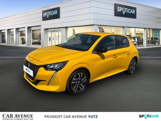 Occasion PEUGEOT 208 1.5 BlueHDi 100ch S&S Allure 2023 Jaune 14 989 € à Yutz