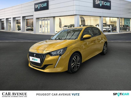Occasion PEUGEOT 208 1.2 PureTech 100ch S&S Allure 118g 2021 Jaune 12 991 € à Yutz
