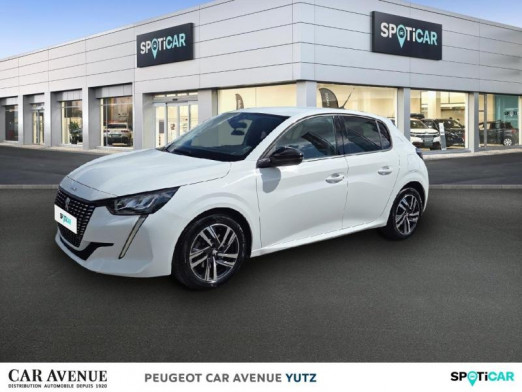Occasion PEUGEOT 208 1.5 BlueHDi 100ch S&S Allure 2023 Blanc Banquise (O) 15 491 € à Yutz