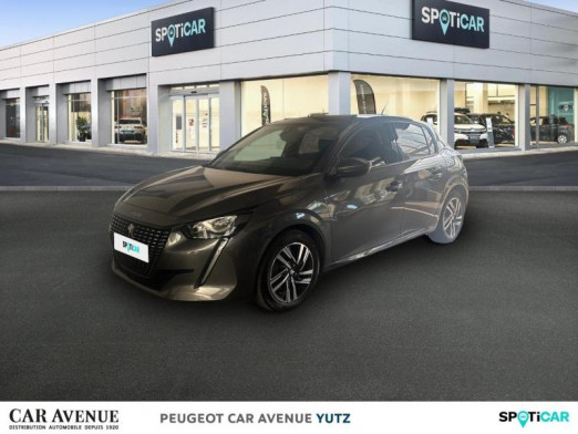 Occasion PEUGEOT 208 1.2 PureTech 100ch S&S Allure 118g 2021 Gris Platinium (M) 12 990 € à Yutz