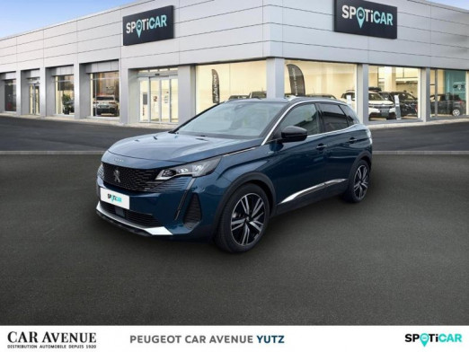 Occasion PEUGEOT 3008 HYBRID4 300ch GT Pack e-EAT8 2021 Bleu Célèbes (M) 24 990 € à Yutz