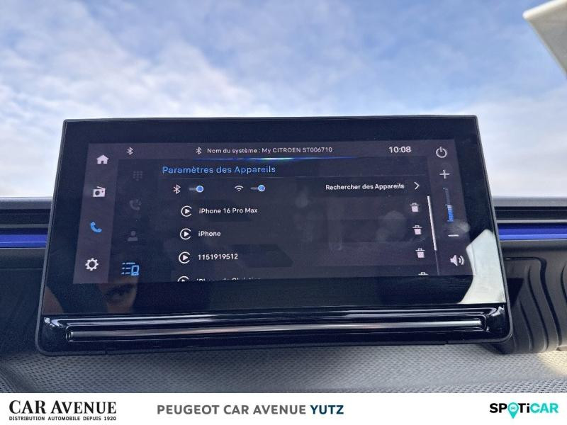 Occasion CITROEN C3 1.2 PureTech 100ch MAX 2025 Noir Perla Nera (N) - Blanc Opale 16890 € à Yutz