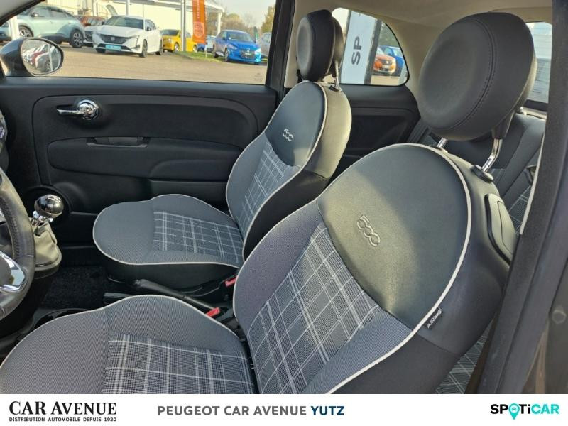 Occasion FIAT 500 1.2 8v 69ch Eco Pack Lounge Euro6d 2019 Electroclash Grey Métal 10990 € à Yutz