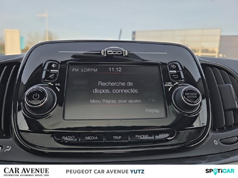 Occasion FIAT 500 1.2 8v 69ch Eco Pack Lounge Euro6d 2019 Electroclash Grey Métal 10990 € à Yutz