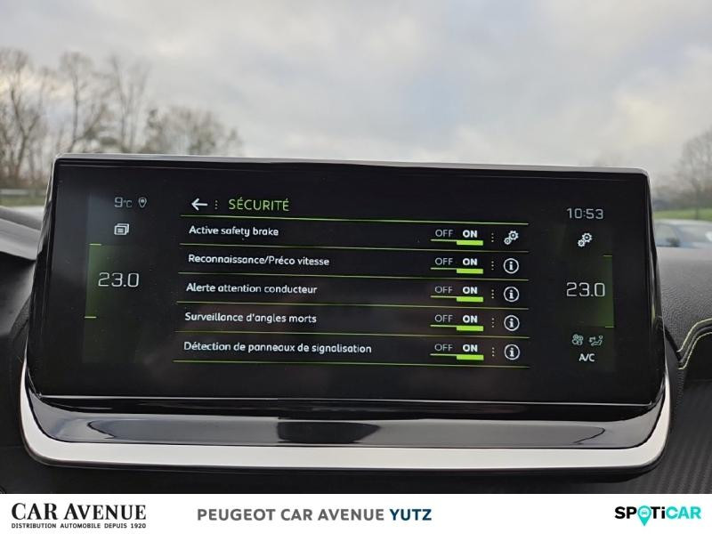 Occasion PEUGEOT 208 1.2 PureTech 100ch S&S GT 2022 Rouge Elixir (V) 14990 € à Yutz