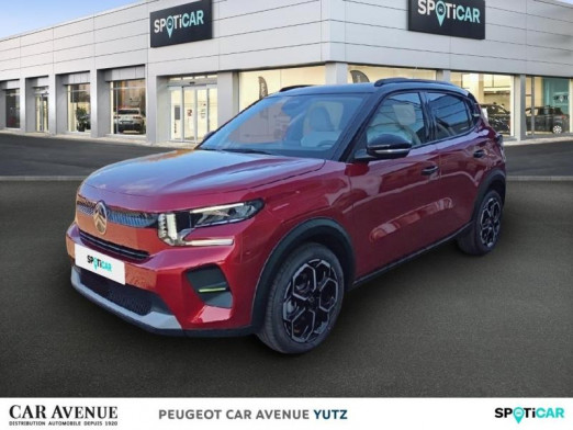 Occasion CITROEN C3 1.2 Turbo 100ch MAX 2024 Rouge Elixir (S) - Noir Perla Nera 17 990 € à Yutz