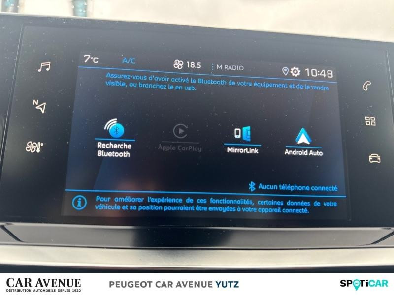 Occasion PEUGEOT 208 1.2 PureTech 100ch S&S Allure EAT8 2021 Blanc Banquise (O) 14990 € à Yutz