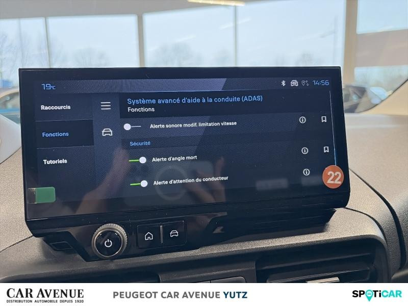 Occasion PEUGEOT Partner M 800kg Electrique 136ch Batterie 54 kWh 2025 Blanc Icy 29586 € à Yutz