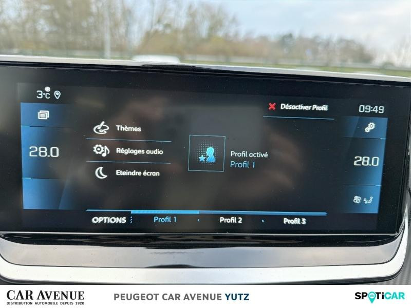 Occasion PEUGEOT 208 1.2 PureTech 130ch S&S Allure Pack EAT8 2022 Noir Perla Nera (M) 16990 € à Yutz