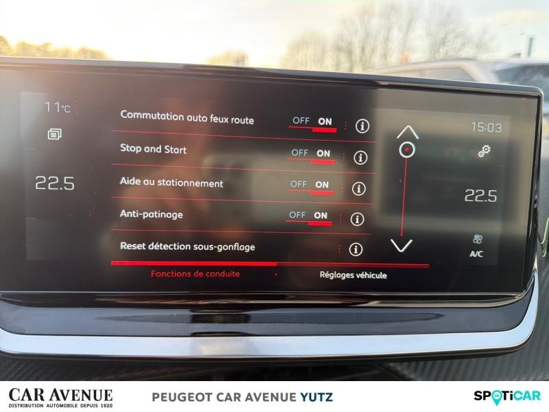 Occasion PEUGEOT 2008 1.2 PureTech 130ch S&S GT EAT8 2021 Bleu Vertigo (S) 18990 € à Yutz