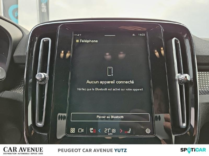 Occasion VOLVO XC40 Recharge Twin AWD 408ch Pro EDT 2021 Noir 27990 € à Yutz