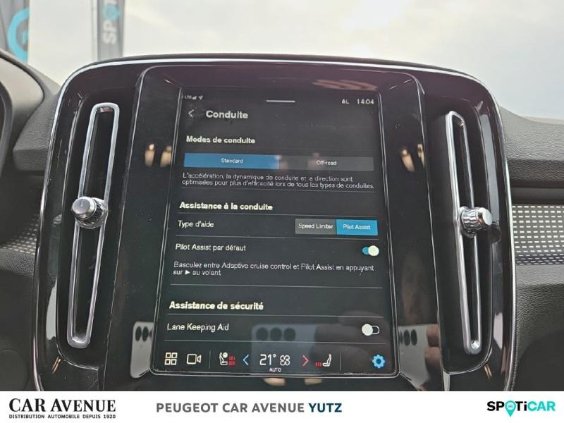 Occasion VOLVO XC40 Recharge Twin AWD 408ch Pro EDT 2021 Noir 27990 € à Yutz
