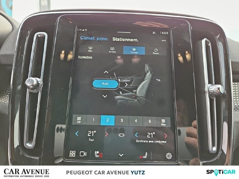 Occasion VOLVO XC40 Recharge Twin AWD 408ch Pro EDT 2021 Noir 27990 € à Yutz