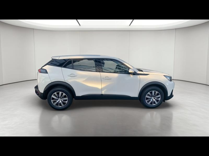 Occasion PEUGEOT 2008 1.2 PureTech 100ch S&S Active 2021 Blanc banquise (O) 14890 € à Yutz