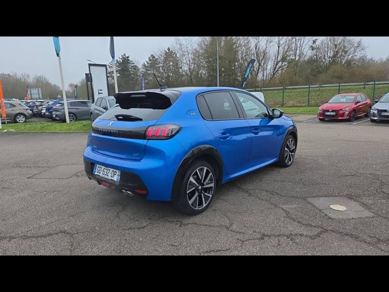Occasion PEUGEOT 208 1.2 PureTech 130ch S&S GT EAT8 2021 Bleu Vertigo (V) 15990 € à Yutz