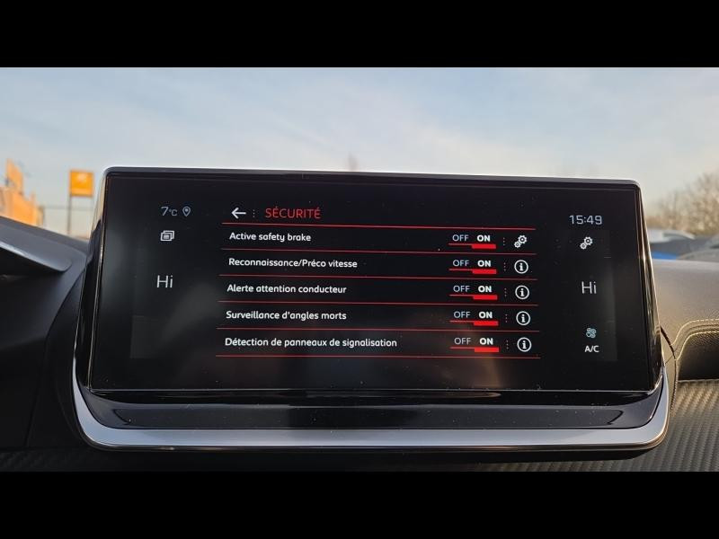 Occasion PEUGEOT 208 1.2 PureTech 130ch S&S GT EAT8 2021 Gris Artense (M) 15890 € à Yutz