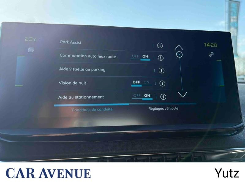 Occasion PEUGEOT 3008 HYBRID 225ch GT Pack e-EAT8 2022 Noir Perla Nera (M) 24490 € à Yutz