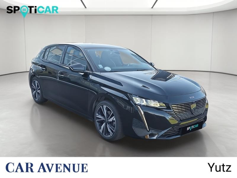 Occasion PEUGEOT 308 1.2 PureTech 130ch S&S Allure 2022 Noir Perla Nera (M) 14990 € à Yutz