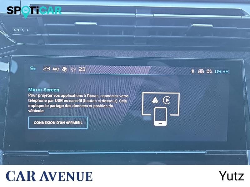 Occasion PEUGEOT 308 1.2 PureTech 130ch S&S Allure 2022 Noir Perla Nera (M) 14990 € à Yutz