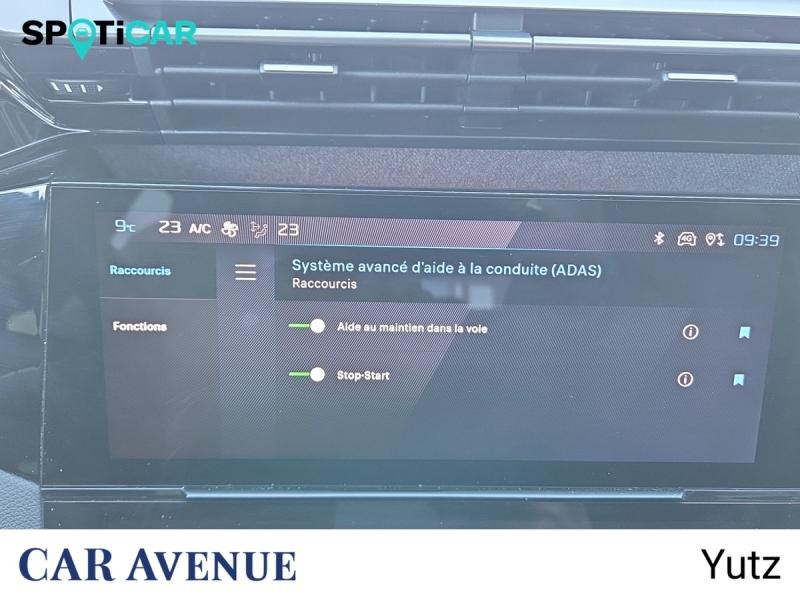 Occasion PEUGEOT 308 1.2 PureTech 130ch S&S Allure 2022 Noir Perla Nera (M) 14990 € à Yutz