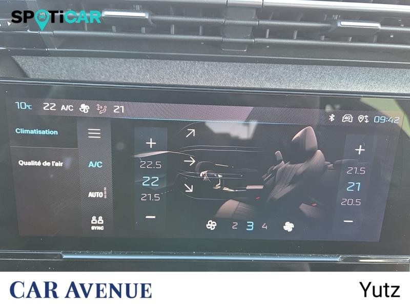 Occasion PEUGEOT 308 1.2 PureTech 130ch S&S Allure 2022 Noir Perla Nera (M) 14990 € à Yutz