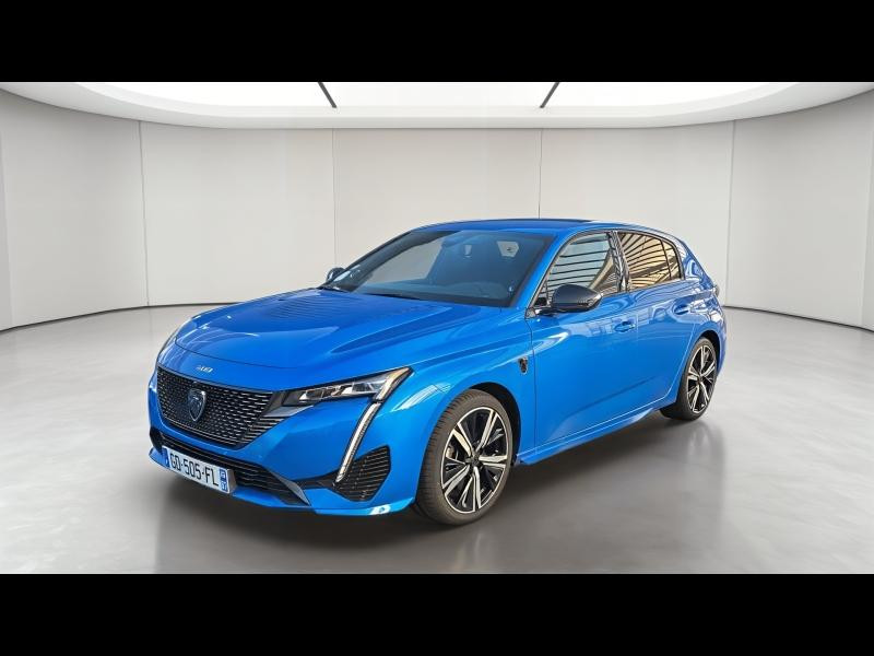 Occasion PEUGEOT 308 PHEV 225ch GT Pack e-EAT8 2021 Bleu Vertigo (S) 21990 € à Yutz