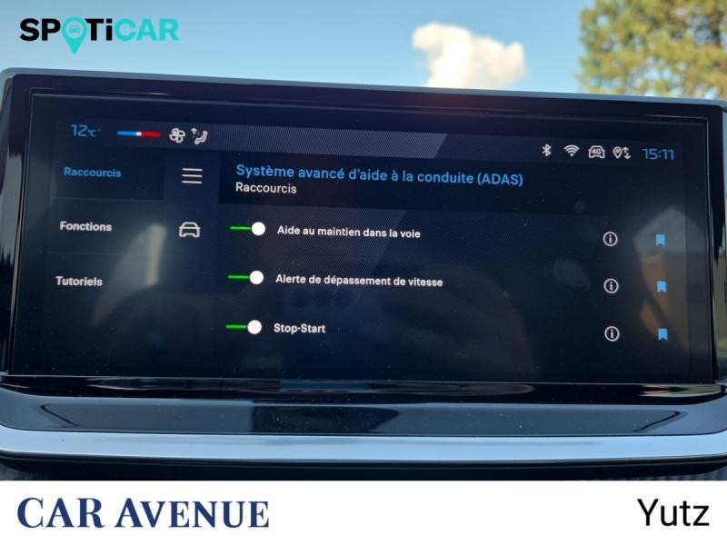 Occasion PEUGEOT 208 1.2 100ch S&S Style 2025 Jaune 15990 € à Yutz