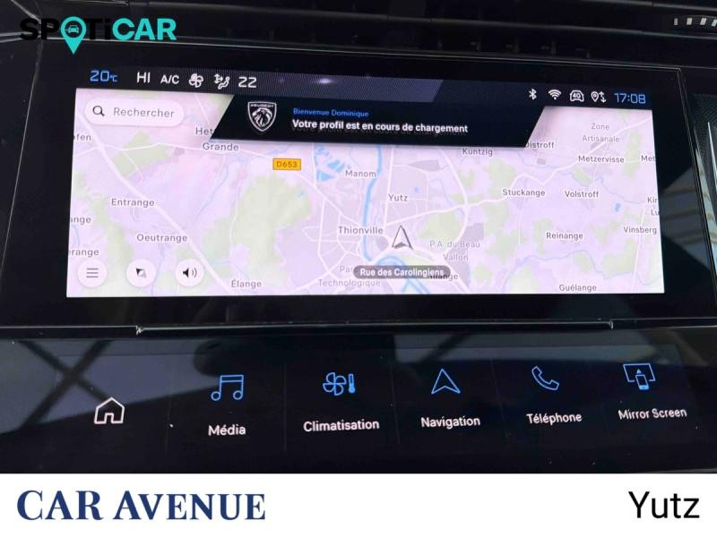 Occasion PEUGEOT 408 1.2 PureTech 130ch S&S GT EAT8 2023 Bleu 24990 € à Yutz