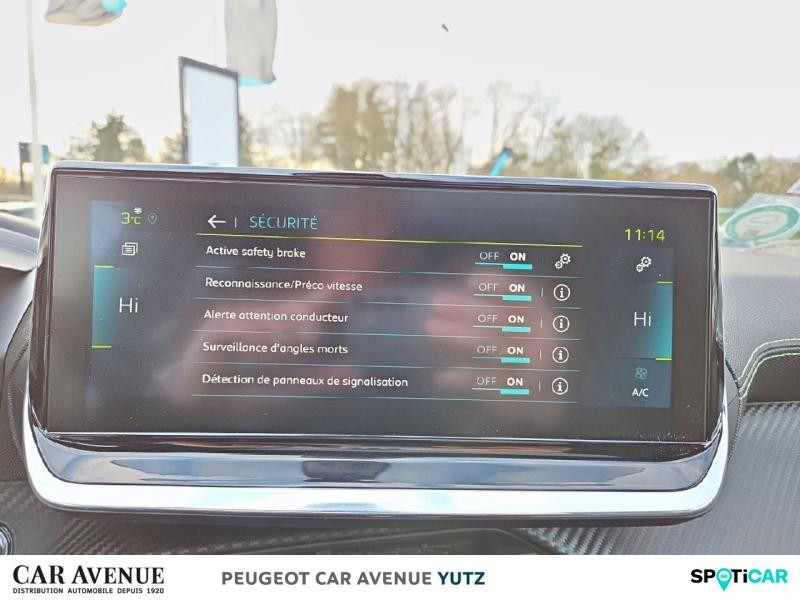 Occasion PEUGEOT 208 e-208 136ch GT Line 2020 Bleu Vertigo 13390 € à Yutz