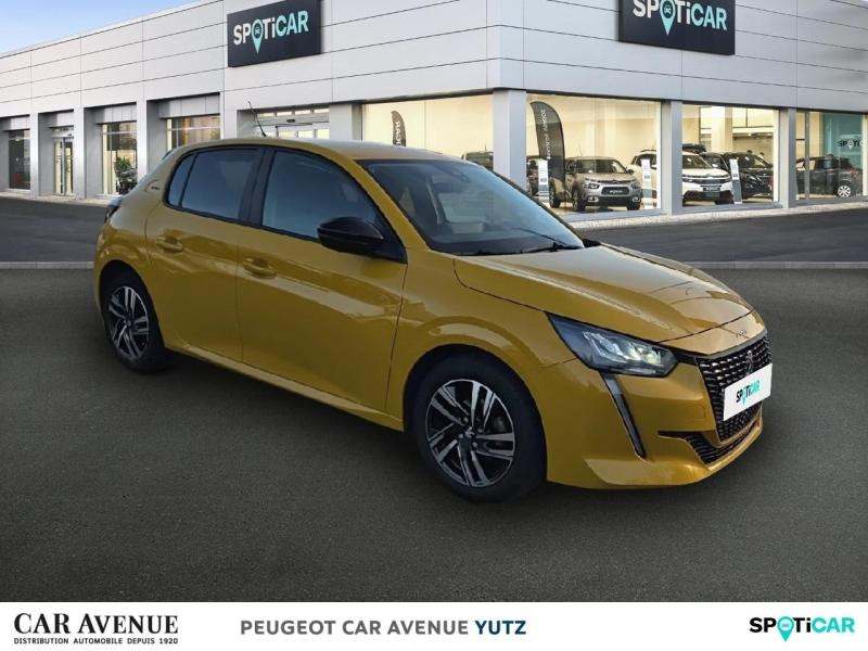 Occasion PEUGEOT 208 1.2 PureTech 75ch S&S Style 2022 Jaune 12390 € à Yutz