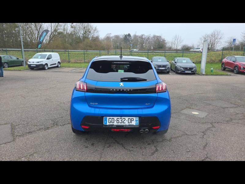 Occasion PEUGEOT 208 1.2 PureTech 130ch S&S GT EAT8 2021 Bleu Vertigo (V) 15790 € à Yutz