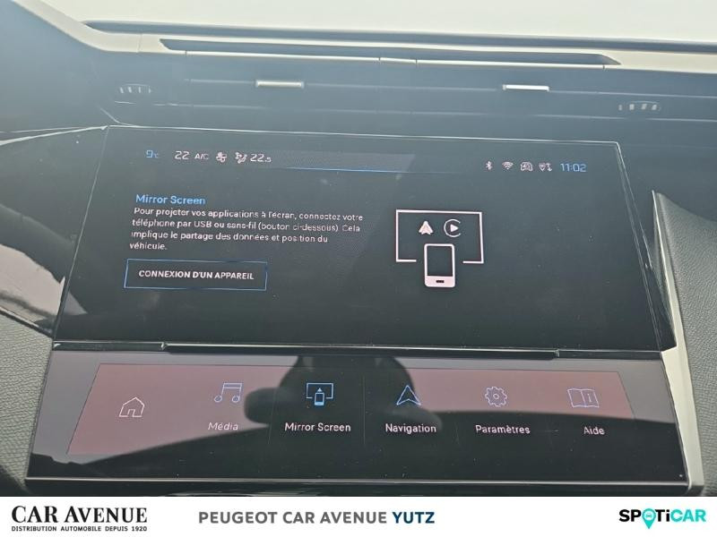 Occasion PEUGEOT 408 1.2 PureTech 130ch S&S Allure Pack EAT8 2023 Gris Sélénium (M) 23490 € à Yutz